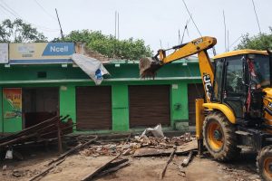 Nationwide bulldozer drive against encroached areas