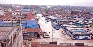 Misuse of bus park land