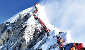 Worry Over Increasing Human Pressure on Mount Everest