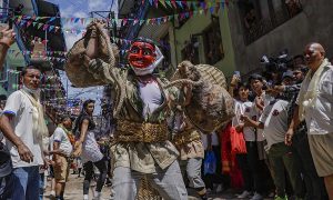 Today is Gai Jatra in Nepal