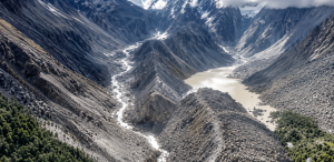 Lake Forming Above the Lhende River Poses Risk