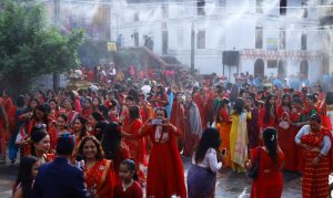 Nepali Women Prepare for Dar Feast as Four-Day Teej Festival Begins