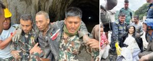Chinese National Rescued Alive from Trapped Tunnel on 11th Day of Bhotekoshi Flood