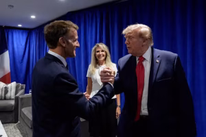 Macron, Trump Agree to Joint Efforts to Ease Energy Market Pressures